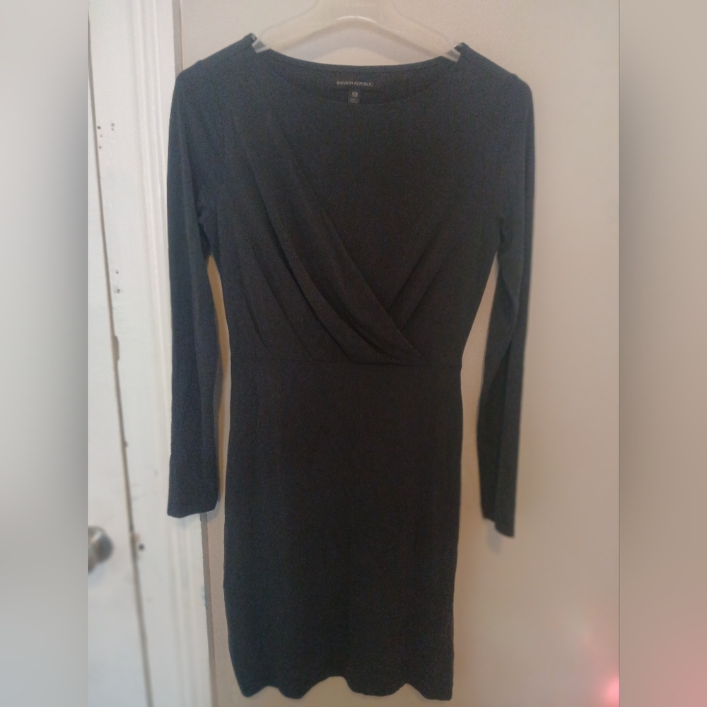 Banana Republic Grey/Blue Dress